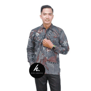 Kemeja Batik Prodo Abu